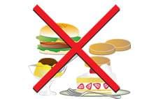 食べ物を口にしない